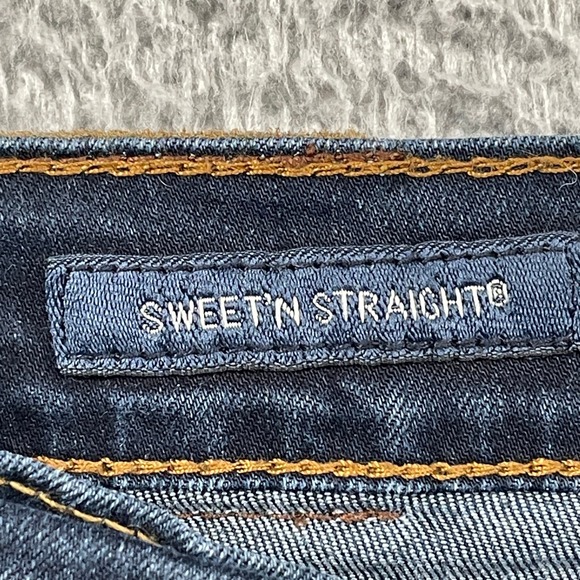 Lucky Brand Jeans Womens 14/32 Blue Sweet N Straight 7WP1275 Dark Wash Denim - Picture 3 of 10